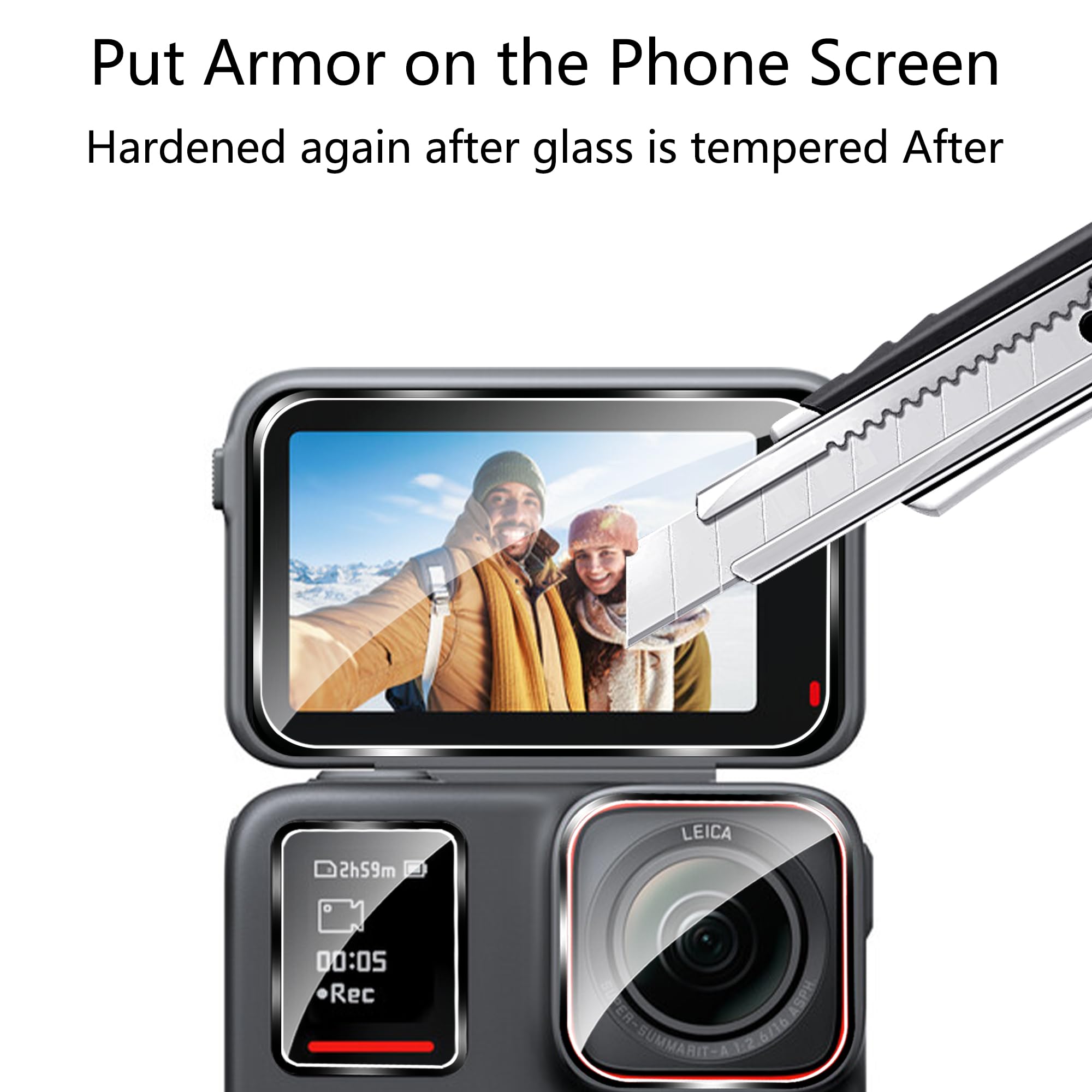 Insta Ace Pro 2 Tempered Glass