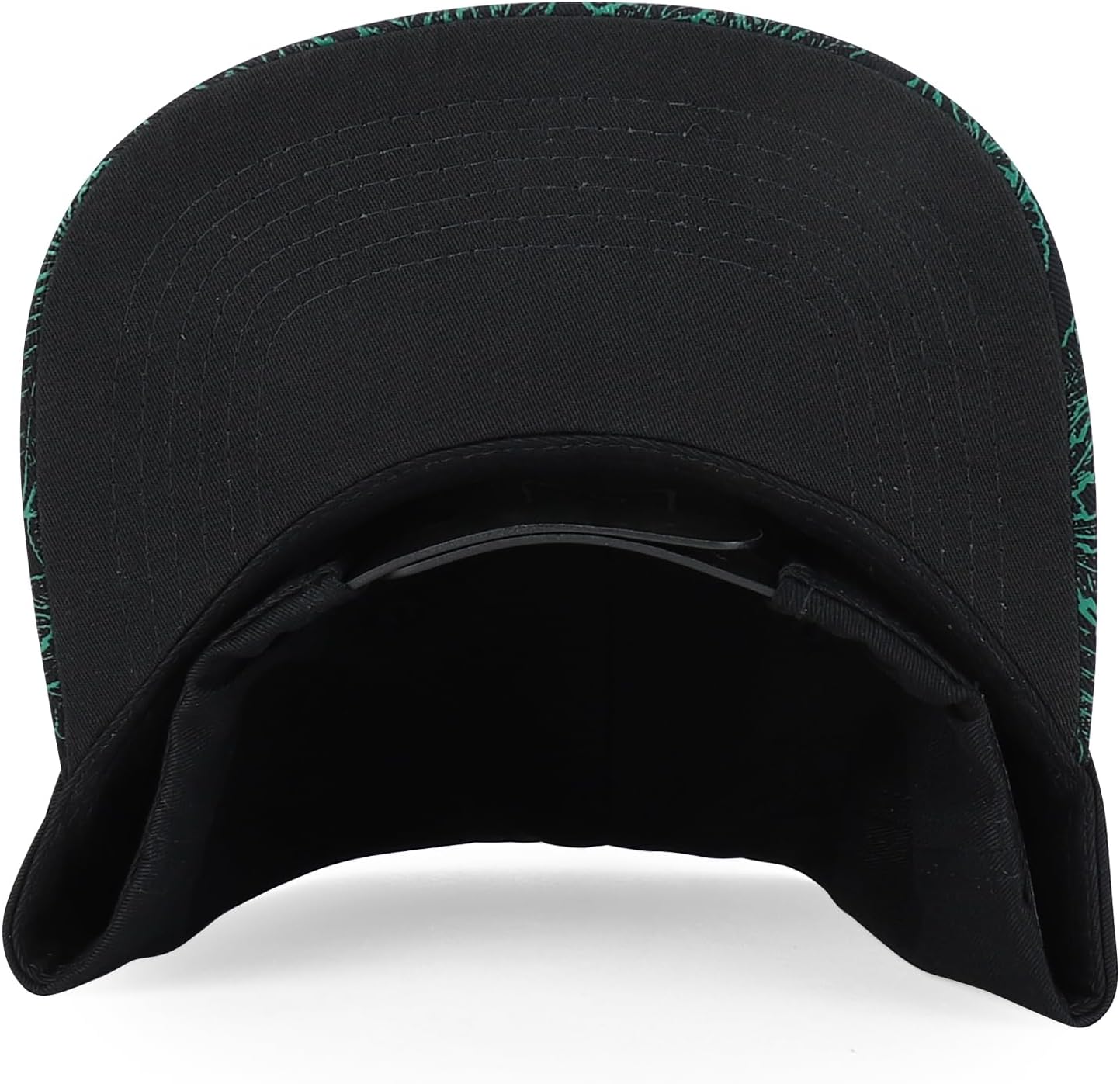 Trendy Apparel Shop Rasta Marijuana Leaf Weed 3D Embroidered Flat Bill Snapback Cap