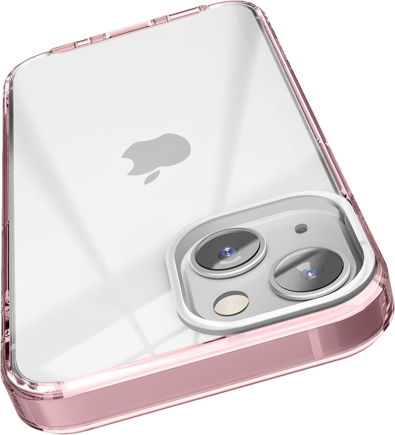 elago Hybrid Clear Case Compatible with iPhone 13 Case Clear - 6.1 Inch - US Military Grade Drop Protection, PC + TPU Hybrid Technology, Anti-Yellowing, Crystal Clear, Shockproof Cover (Lovely Pink)