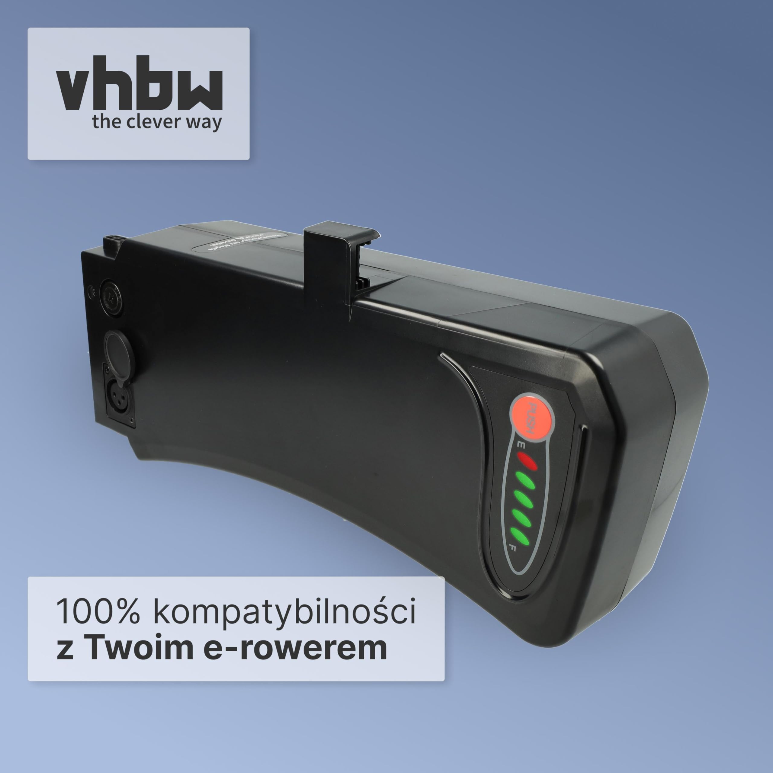 vhbw Akumulator pasujący do modelu Prophete z roku 2014: 52384 E-Bike rower elektryczny zastępuje Samsung SDI Side-Click 36 V akumulator (litowo-jonowy, 10400 mAh, 36 V)