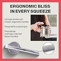 Vista 7 de Ricer de patatas - Ricer para puré de patatas, hecho de acero inoxidable 18/8, para hacer puré de patatas y arroz de coliflor esponjoso y suave