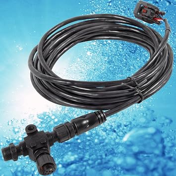Replace for Yamaha Engine Interface Cable 000-0120-37, 3004.6865 NMEA 2000 Cable Connector and T Connector for Yamaha Outboard 2006-20234.5m/15ft