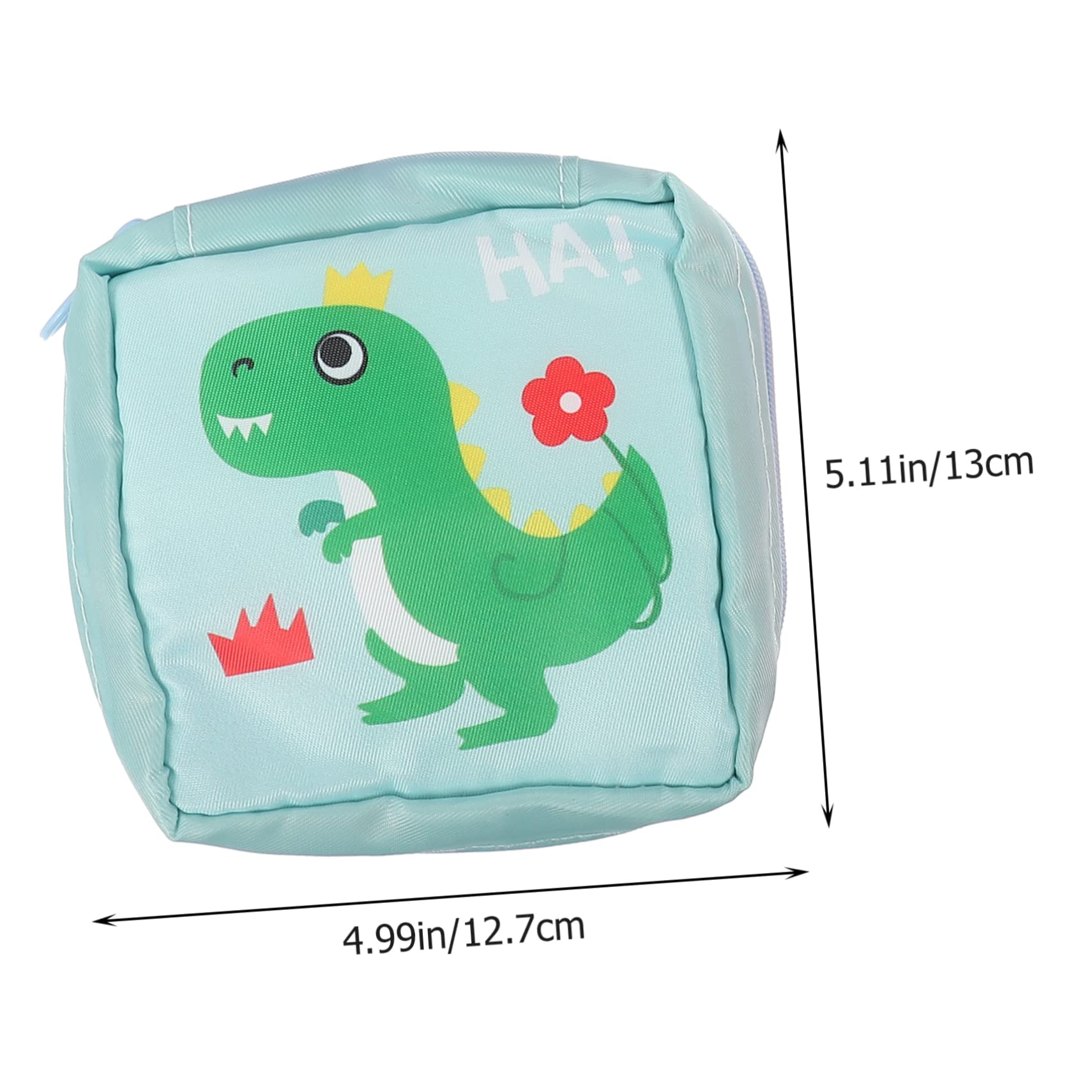 4 set Borsa Per Il Trucco Con Ragazza Dei Cartoni Animati Assorbenti Igienici Piccoli Sacchetti Per Monete Pratici Per Il Ciclo Mestruale Borsa Portaoggetti Per 4 pezzi * 4