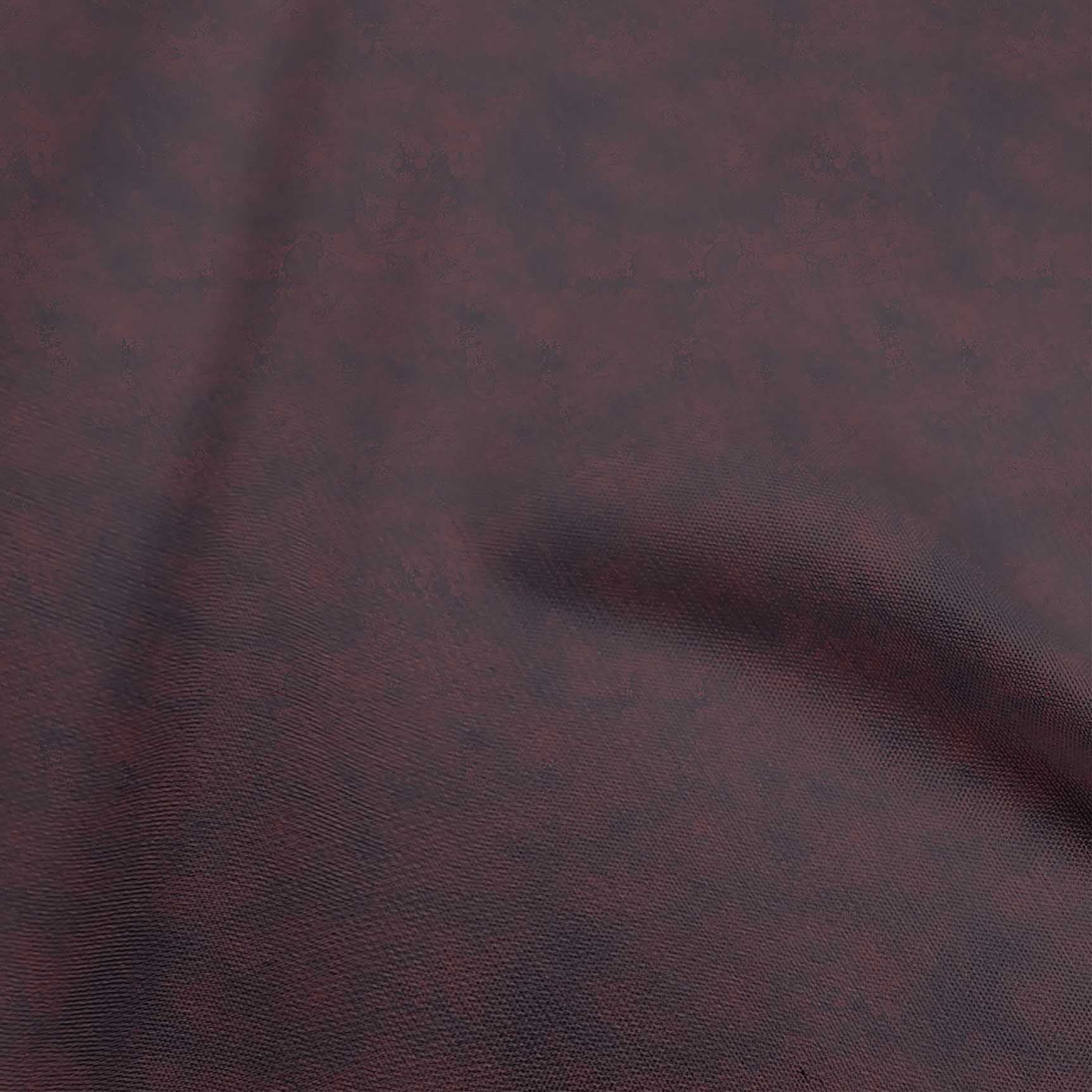 oneOone Polyester Spandex Maroon Fabric Texture Dress Material Fabric Print Fabric by The Yard 56 Inch Wide-image-1