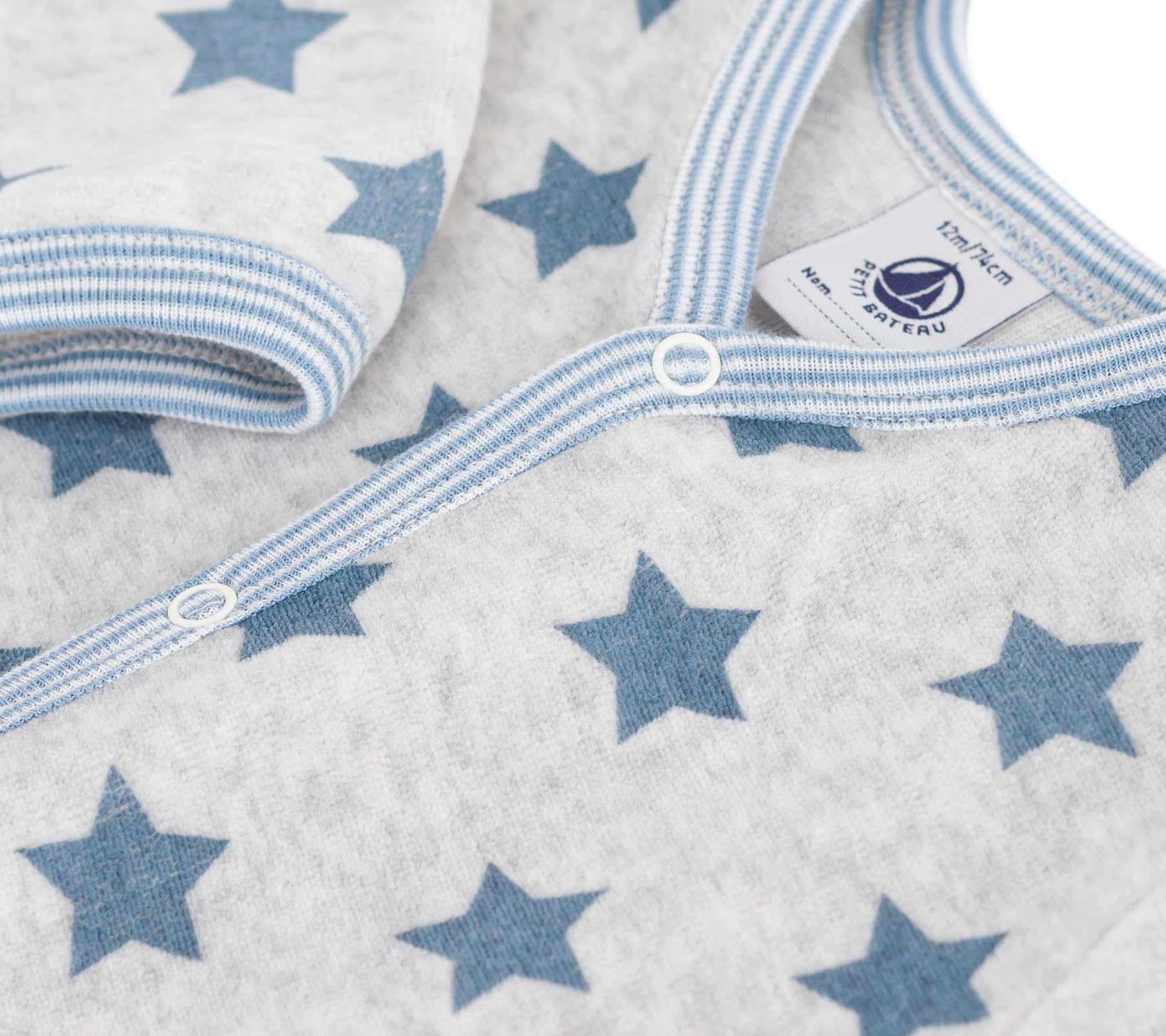 Pequeño Barco Pijamas Bebé de Terciopelo