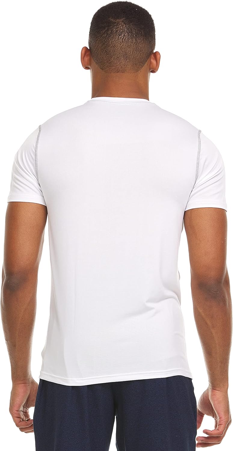 Russell Men's Active Athletic Fitted Not Tight Dri-Power Short Sleeve Performance T-Shirt for Gym, Running - Image 5