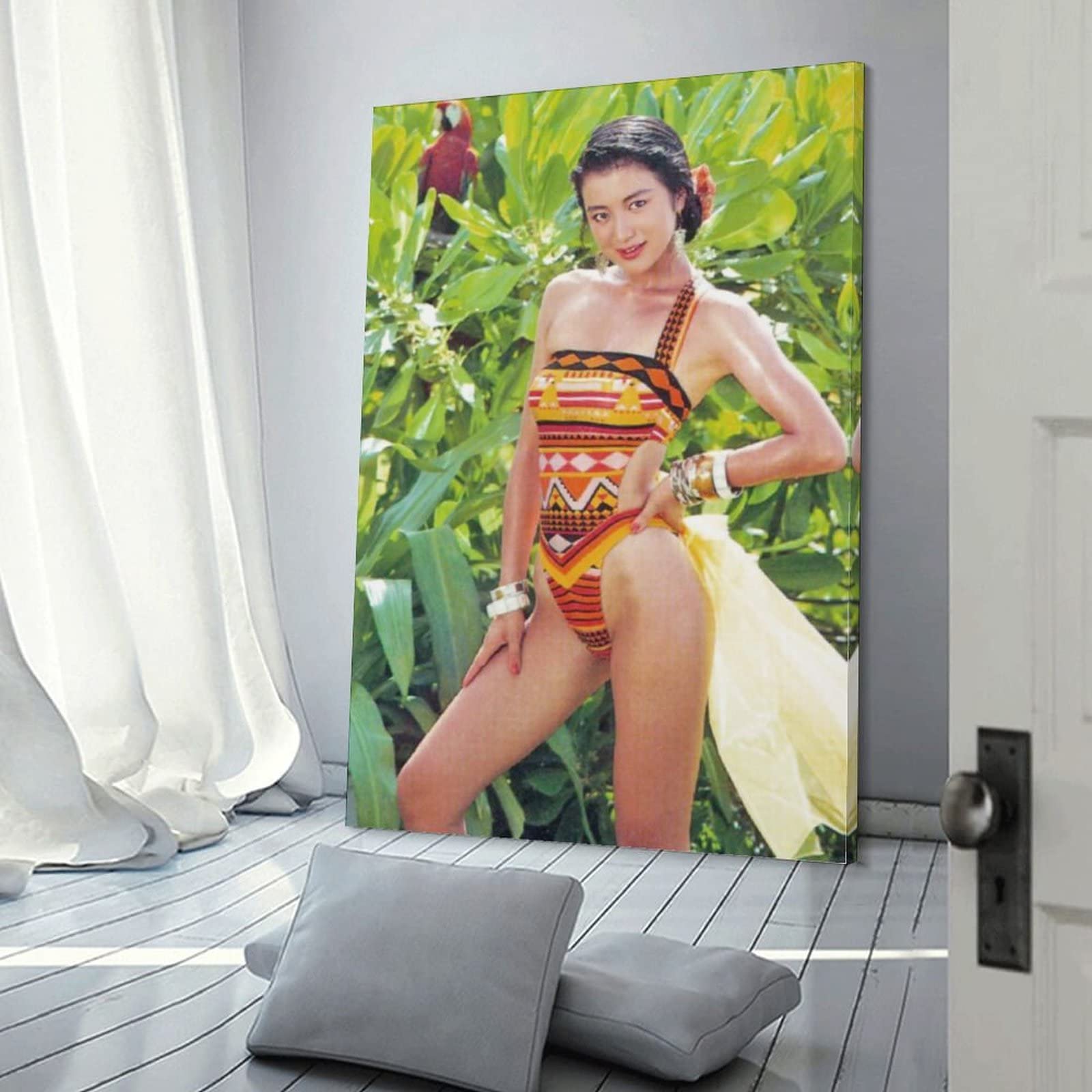 Amazon.co.jp: 鈴木京香写真ビキニポスター壁飾り ウォールアート 部屋