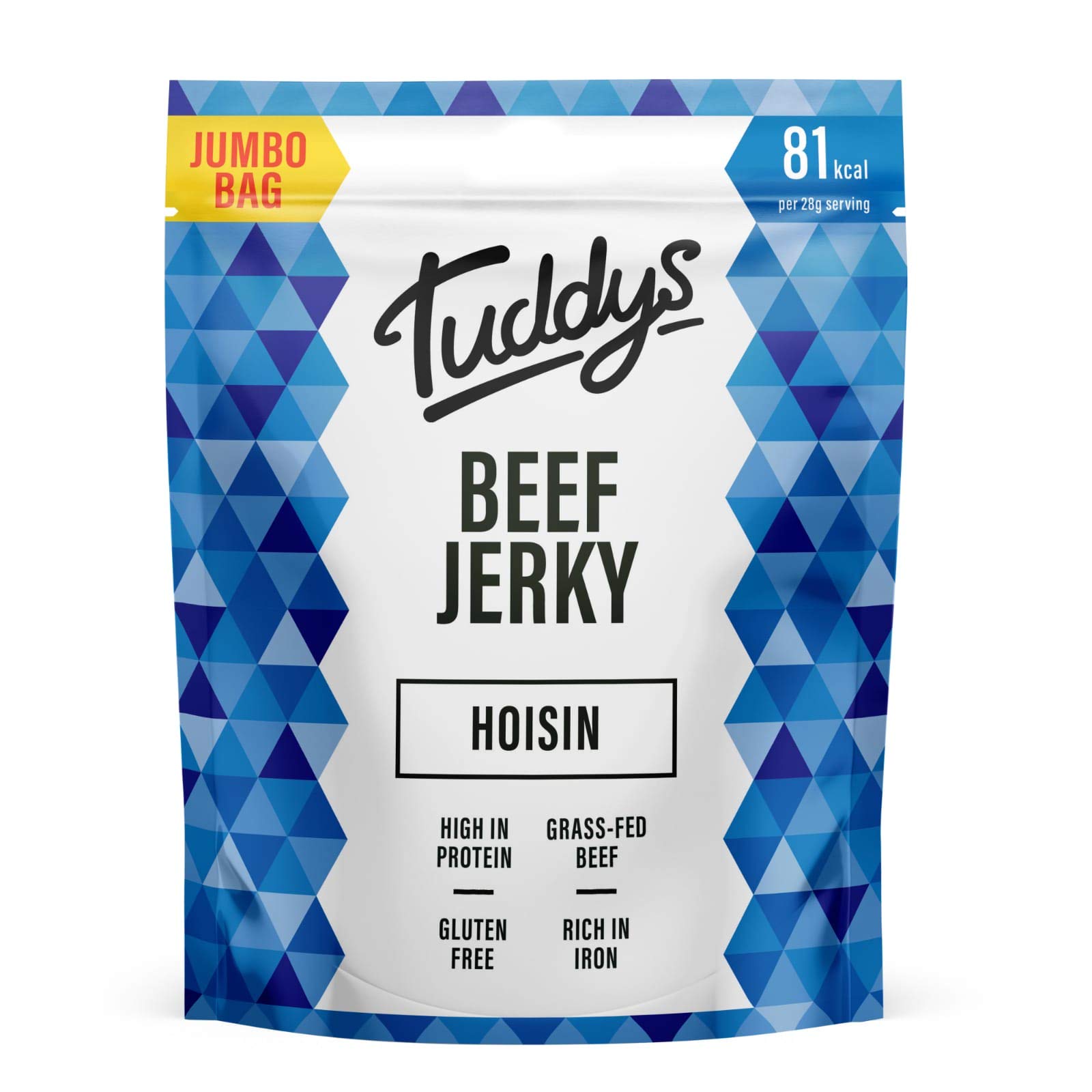 Buy Tuddys Beef Jerky Hoisin 250g Pack High Protein Beef Snack