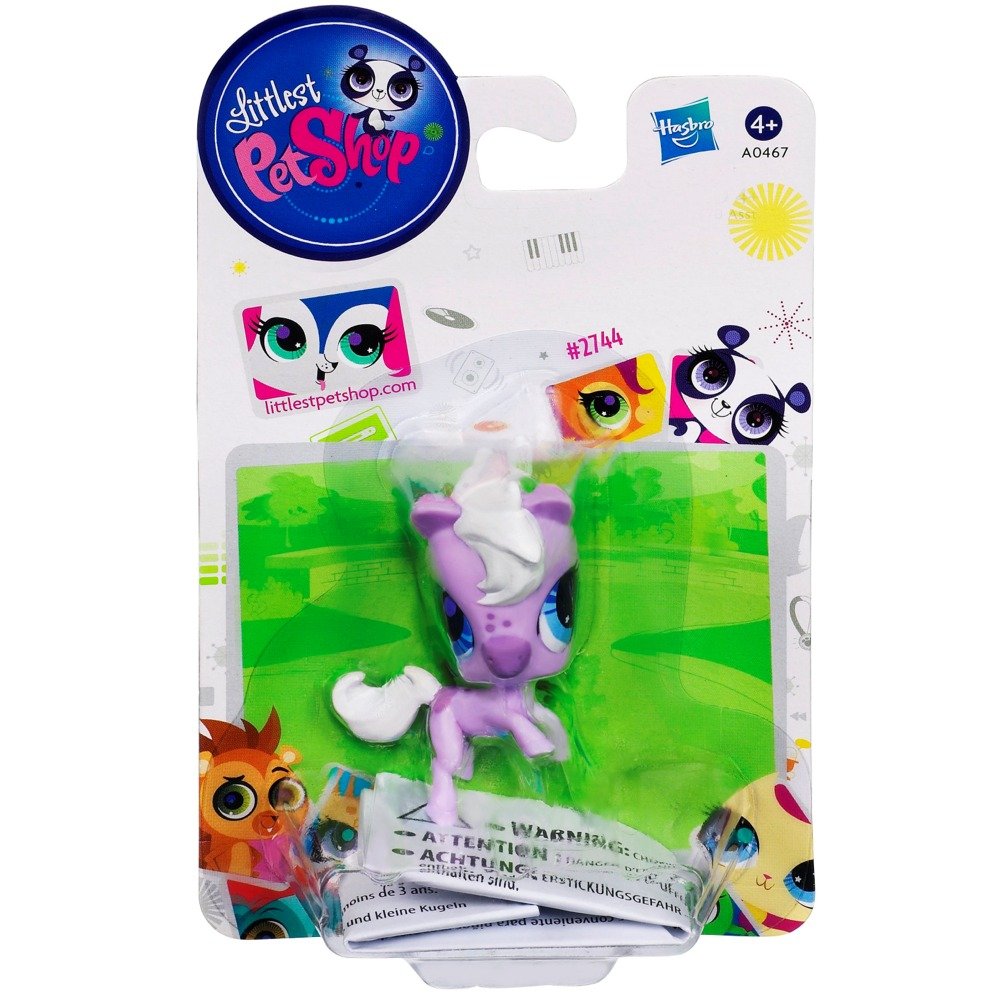 リトルペットショップ Littlestpetshop 猫4 Littlest Pet Shop Horse Figure #2744 [Purple] : Amazon.sg: Toys