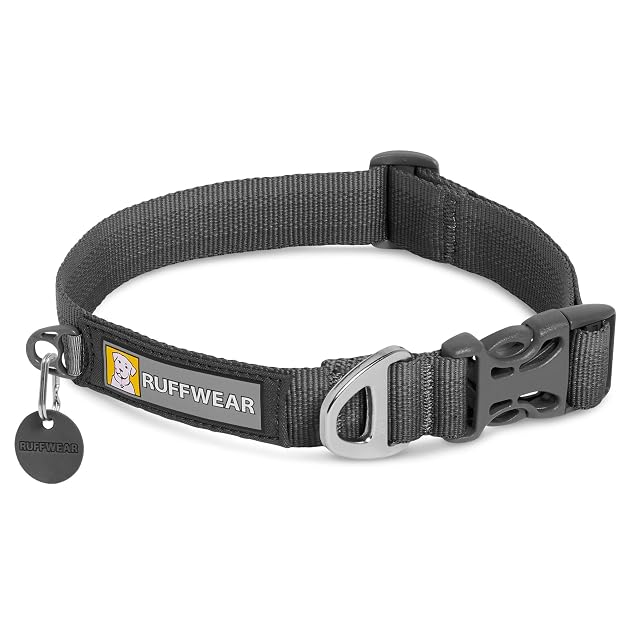 RUFFWEAR Collar de Perro, Front Range Collar, Resistente Correa Tubelok