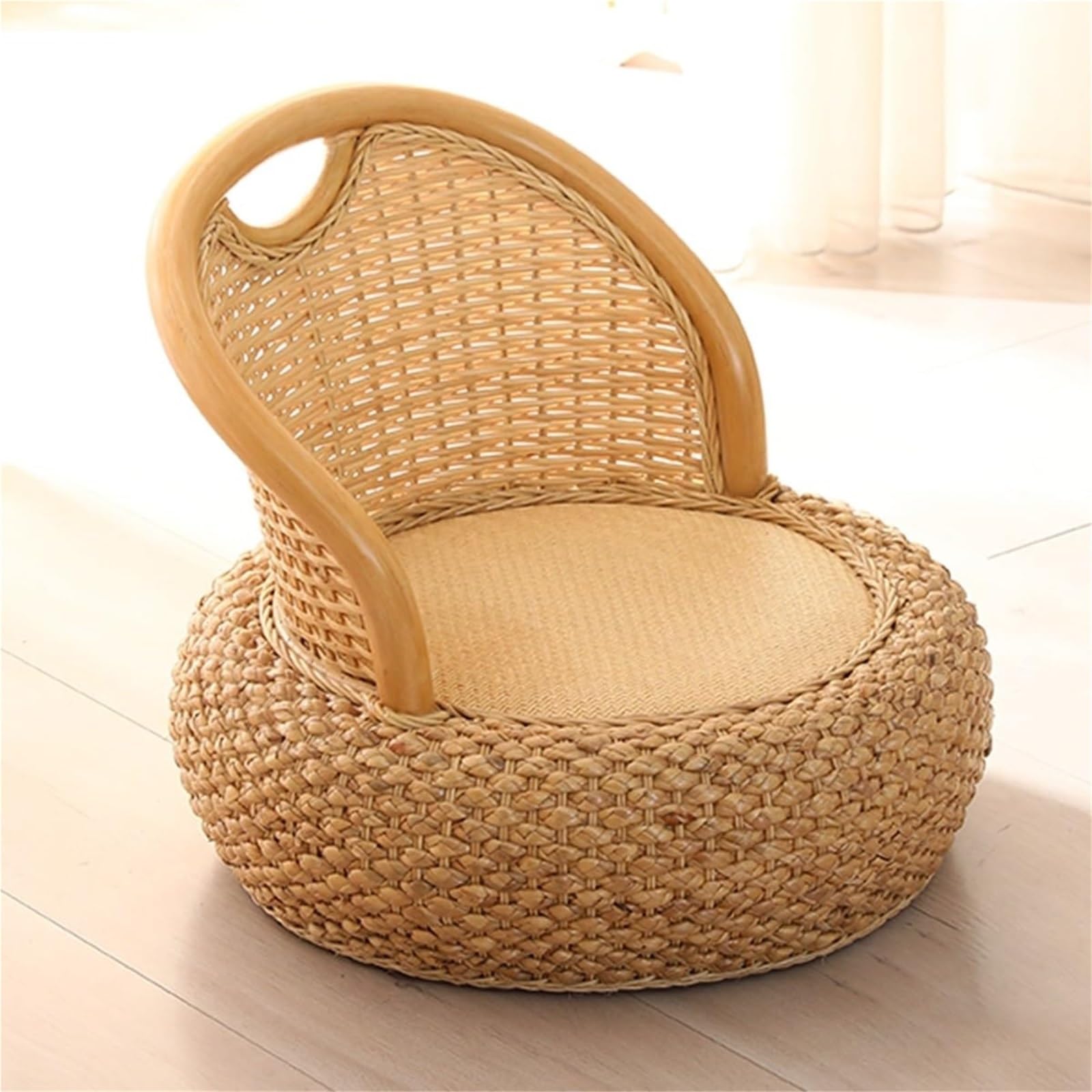 Silla otomana baja y muebles versátiles para sala de estar