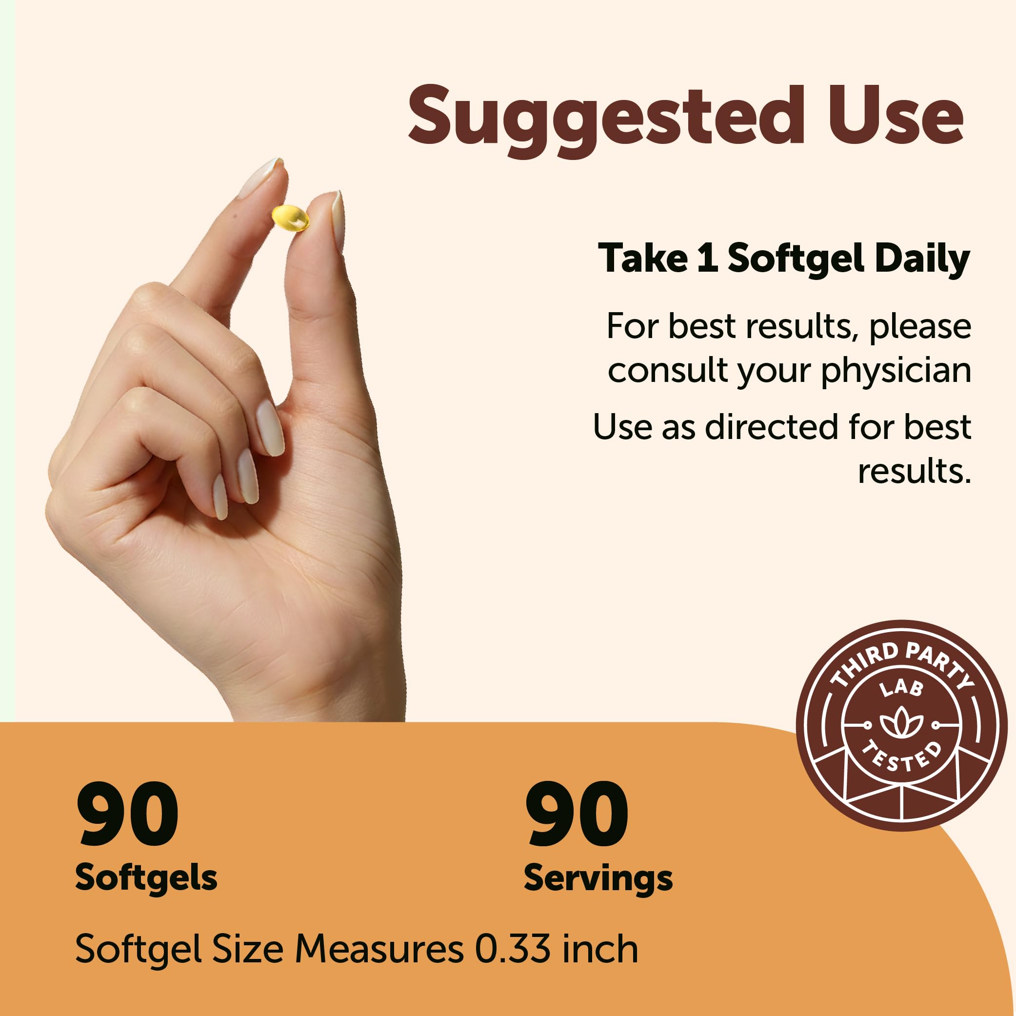 Micro Ingredients Vitamin D3 10,000 IU + K2 MK-7 200 mcg Per Serving, 90 Softgels | Extra Strength* 2-in-1 D3 K2 Supplement | Easy-to-Swallow Softgels Made with Coconut Oil | Non-GMO, Gluten Free — Amazon image 3