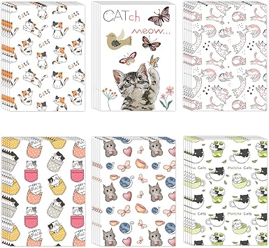 Diamond Painting Release Paper 60 Pieces Cat Decorative Single Side Release Sheets Cute Kitten Paper Cover Replacements for 5D Diamond Art Tool 10.5x7.4cm