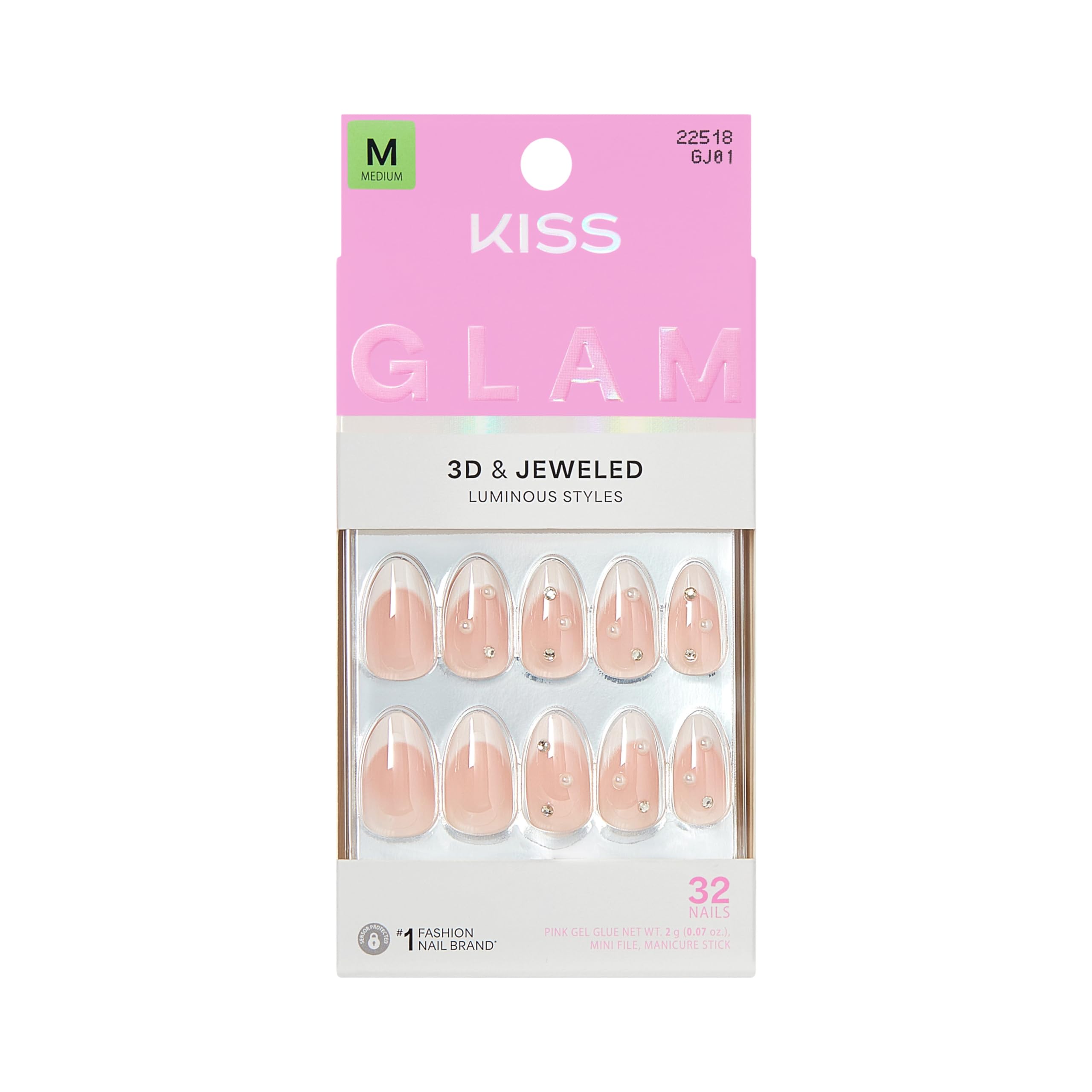Kiss Glam Jewel Nails Serendipity Awaits