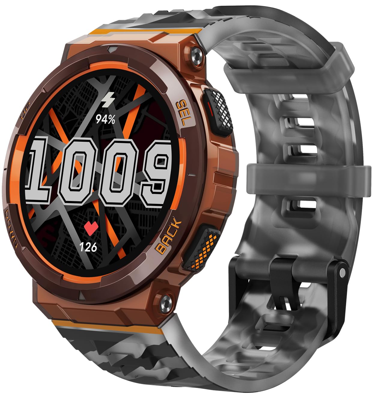 Amazon | Amazfit Active Edge 46mm アウトドア スマートウォッチ AI