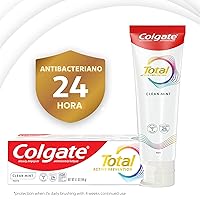 Vista 5 de Colgate Total Active Prevention Clean Mint pasta dental, pasta dental anticavidades con flúor, fórmula clínicamente probada que combate