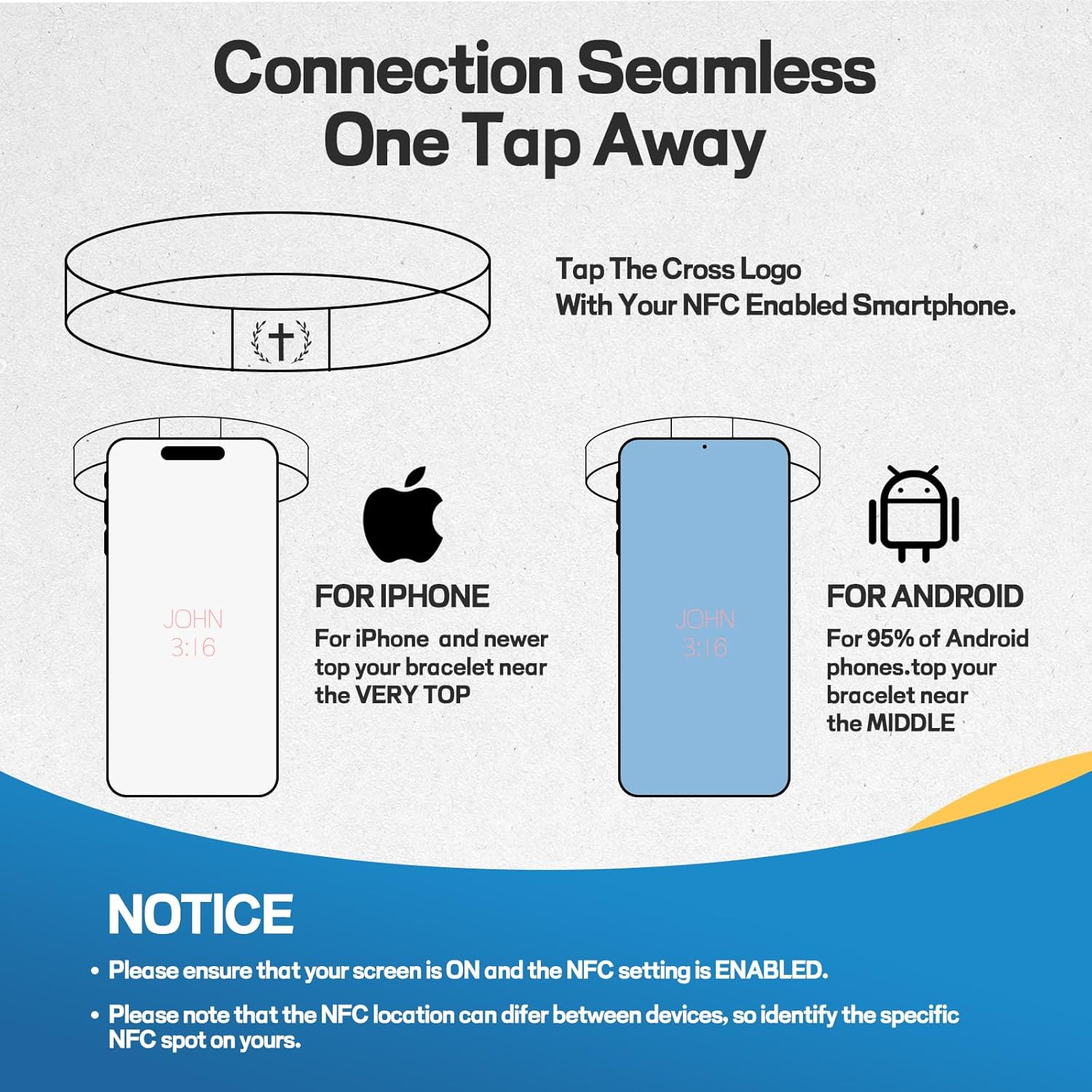 BECOMFY Customizable Bible Verse Bracelets | Adjustable Christian Faith Jewelry, Editable Link Daily Bible Verse Bracelet for Men Women Teens, Personalized Spiritual Bracelet Gift - Image 8