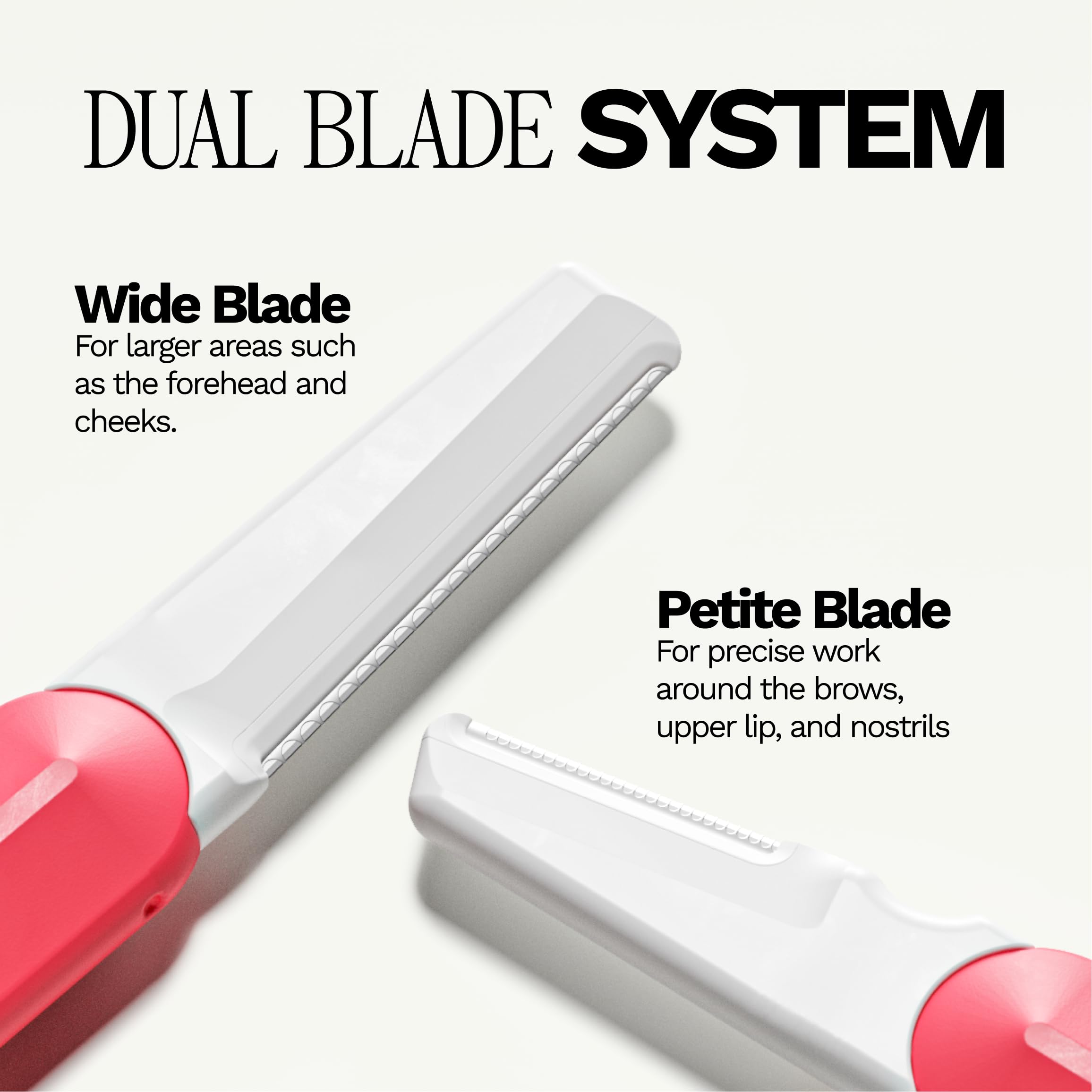 Jill Dermaplane Kit in Rose with Cleanser, Moisturizer & 2 Blades