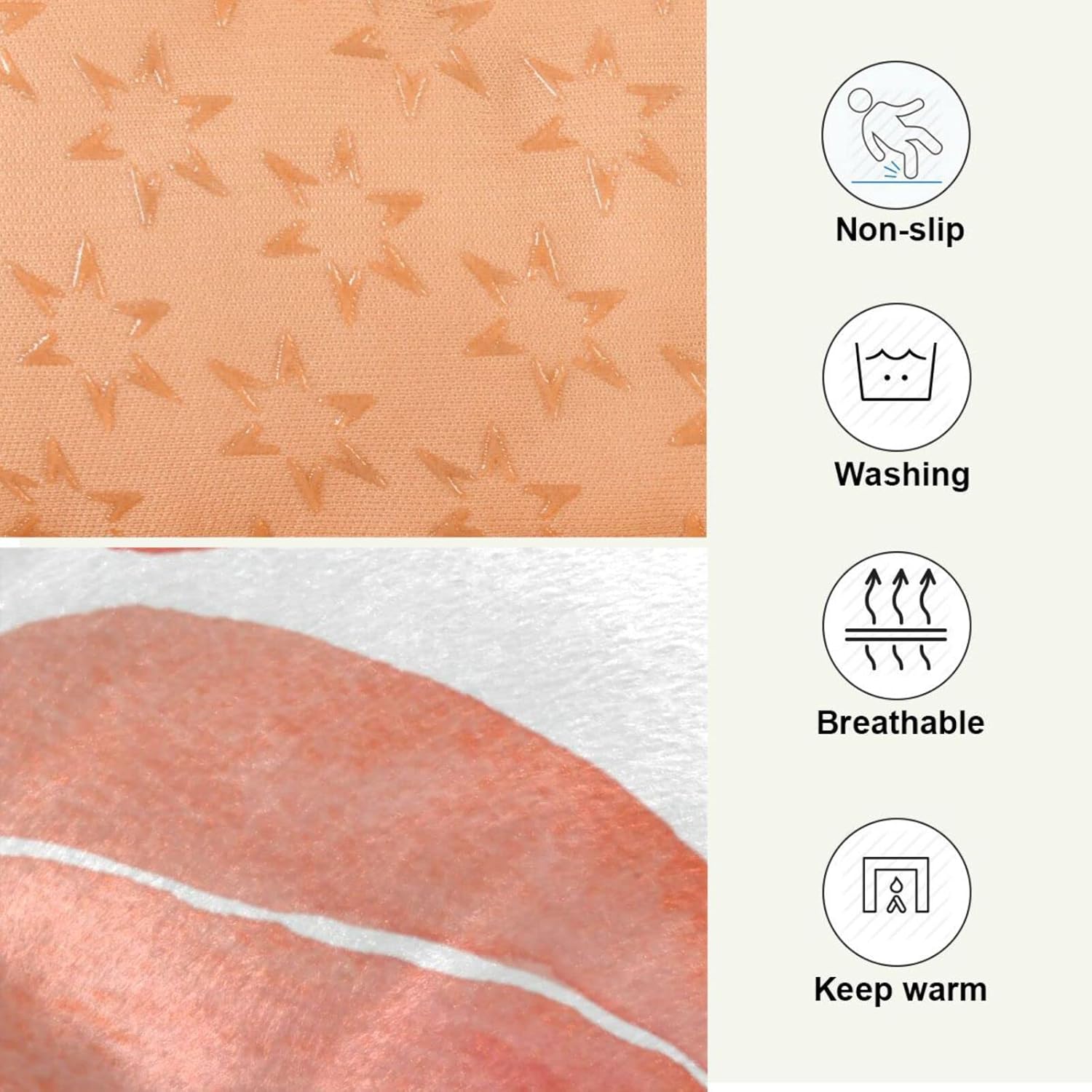 review Peaches Dog Cat Bed Washable Crate Pet Bed Anti-Slip Comfortable Crate Pet Puppy Bed Mat for Small Medium and Laege Dogs Cat, 18 x 24 Inch