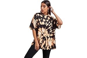 Black Bleach Tie-Dye Shirt: Unleash Your Rebellious Style