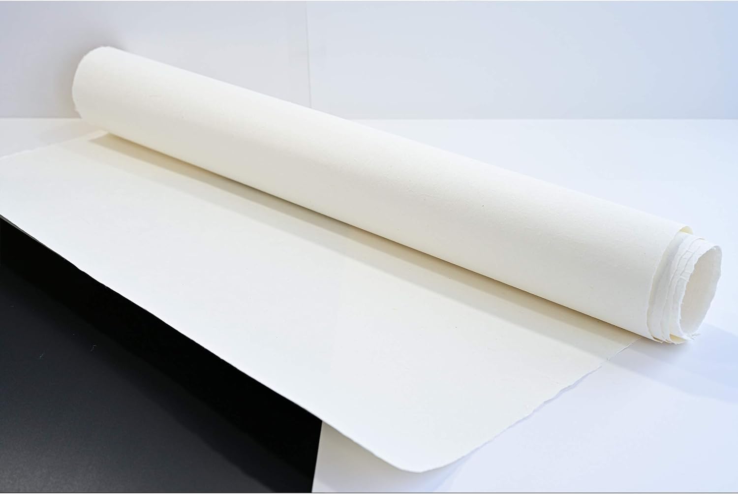 [10 Pcs] Korean Traditional Mulberry Paper HanJi Handmade Plain Natural White Triple Layer 24.8" x 36.6"
