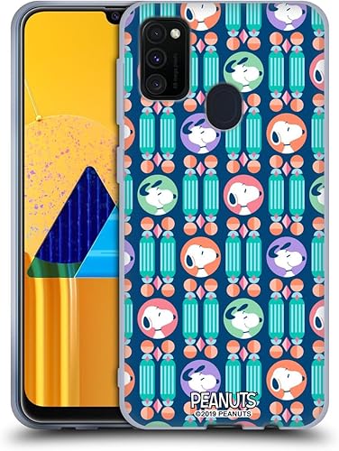 Miniatura 248 de Head Case Designs Funda de gel suave con licencia oficial de Peanuts House Snoopy Deco Dreams compatible con Samsung Galaxy S23 5G Casa,Blue