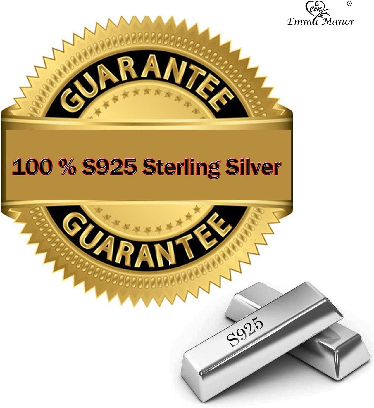 925 Sterling Silver Stud Earrings 4 Prong Princess Cut Square Cubic Zirconia Ear Stud for Women Men CZ 4mm-7mm - Image 8