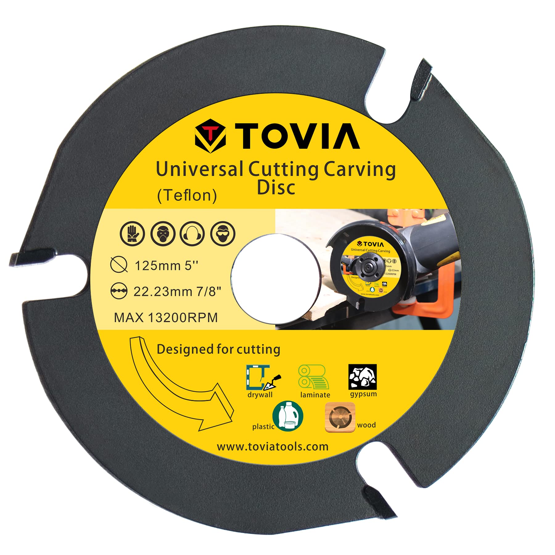 Wood Carving Disc for Angle Grinder 5 