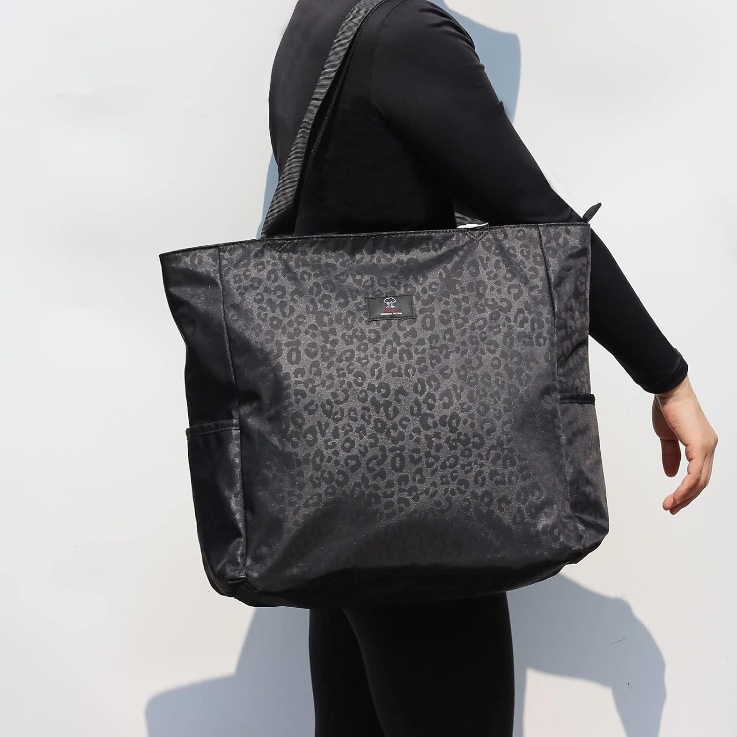 Original Floral Water Resistant Large Tote Bag Shoulder Bag for Gym Beach Travel Daily Bags Upgraded - Image 2