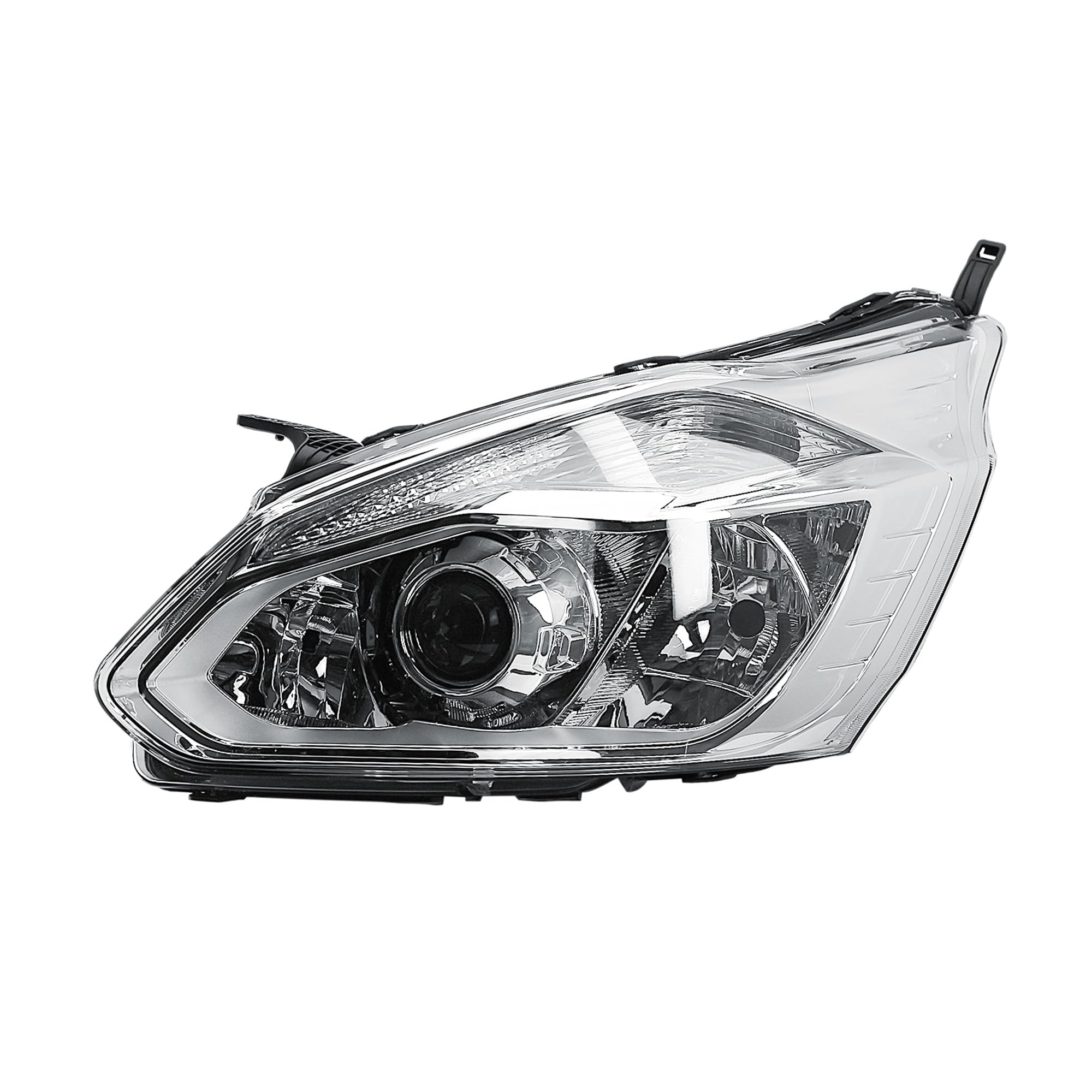LONGLING Faro anteriore Faretto Anteriore Sinistro con Proiettore e Motore per Ford Transit Tourneo Custom V362 2013-2019