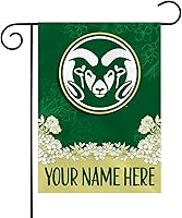 Vista 101 de Rico Industries Bandera de jardín personalizada estándar/primaria de la NCAA