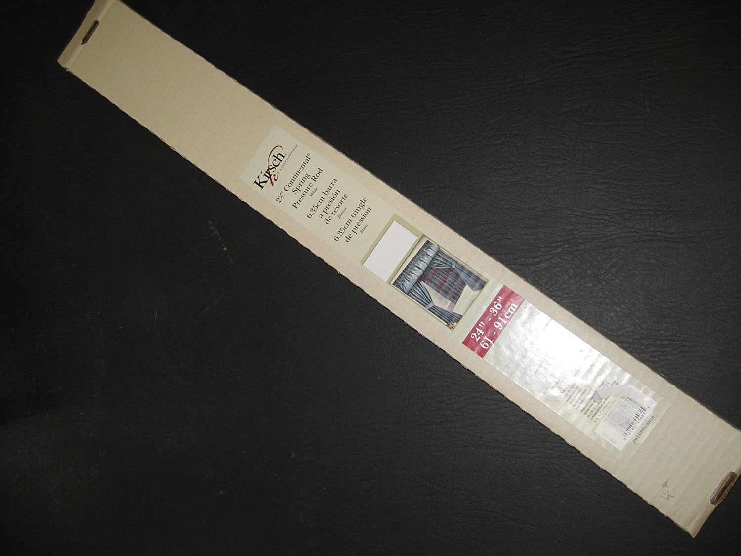 Kirsch Continental II Spring Pressure Rod, 6763, 24" 36" Home & Kitchen