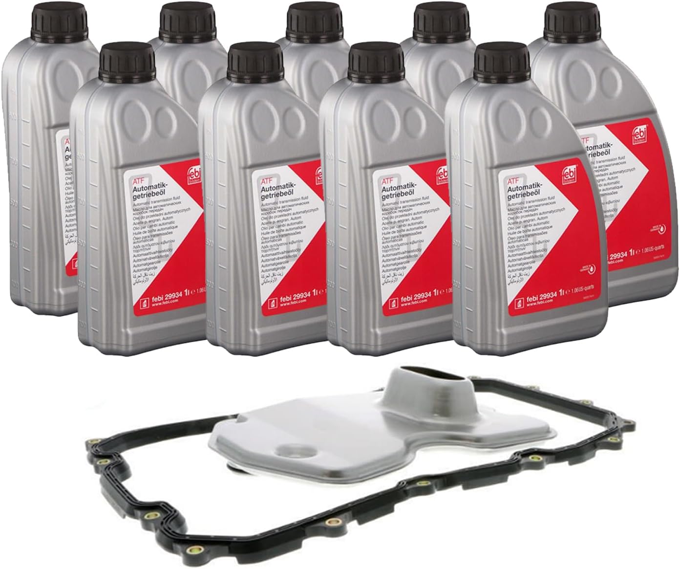Transmission Service Kit 9 Liters ATF Fluids For Audi Q7 VW Touareg