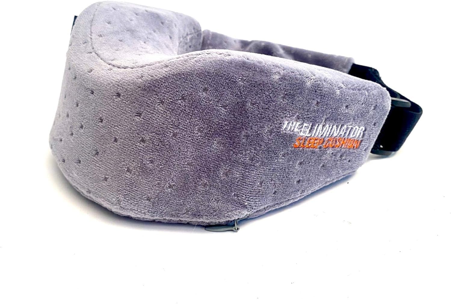 Glide Gear Pillow Neck Chin Support for CPAP Sleep Apnea Stop Snoring Travel Sleep Cushion - Grey