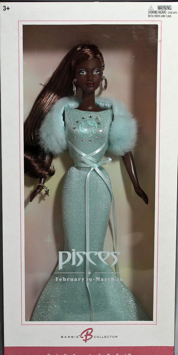 Barbie C6252 2004 Zodiac Pisces African American Doll