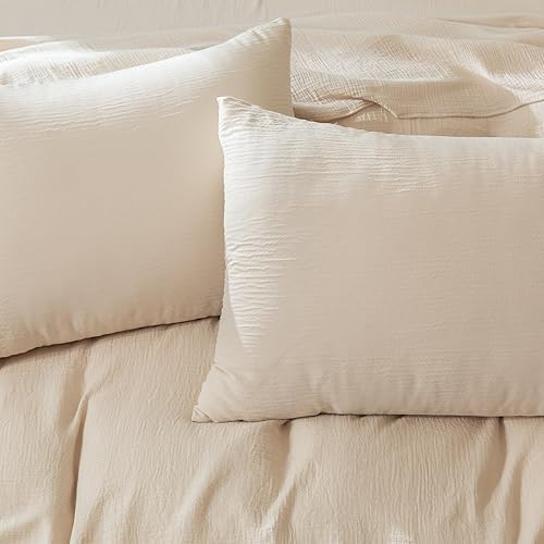 Miniatura 8 de Funda de edredón floral Queen, 100% algodón, juego de ropa de cama floral de 3 piezas, estilo de jardín fresco, tamaño Queen, estampado de rosas,