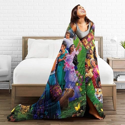 Miniatura 6 de Manta de franela de dibujos animados ultrasuave para niños, niñas, niños y adultos, regalos para todas las estaciones, 50 x 40 pulgadas