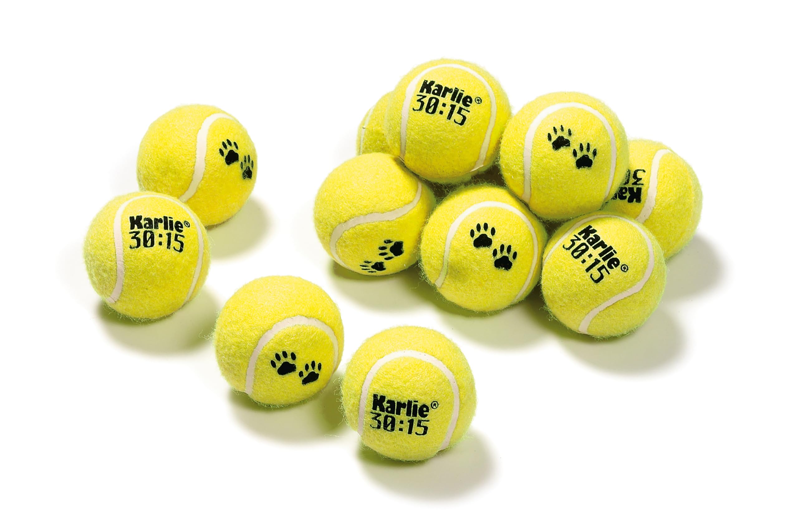 Karlie 45634 Tennis Balls Set of 12 6 cm 30:15