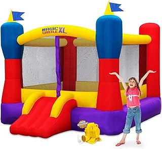 Blast Zone Magic Castle XL10 - Inflatable Bouncer with Blower - Premium Quality - Large - Holds 5 Kids - Fast Setup