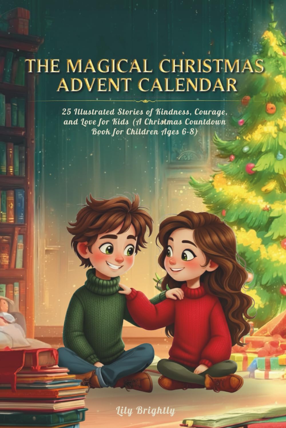 The Magical Christmas Advent Calendar: 25 Illustrated Stories of Kindness, Courage, and Love for Kids (A Christmas Countdown Book for Children Ages 6-8)