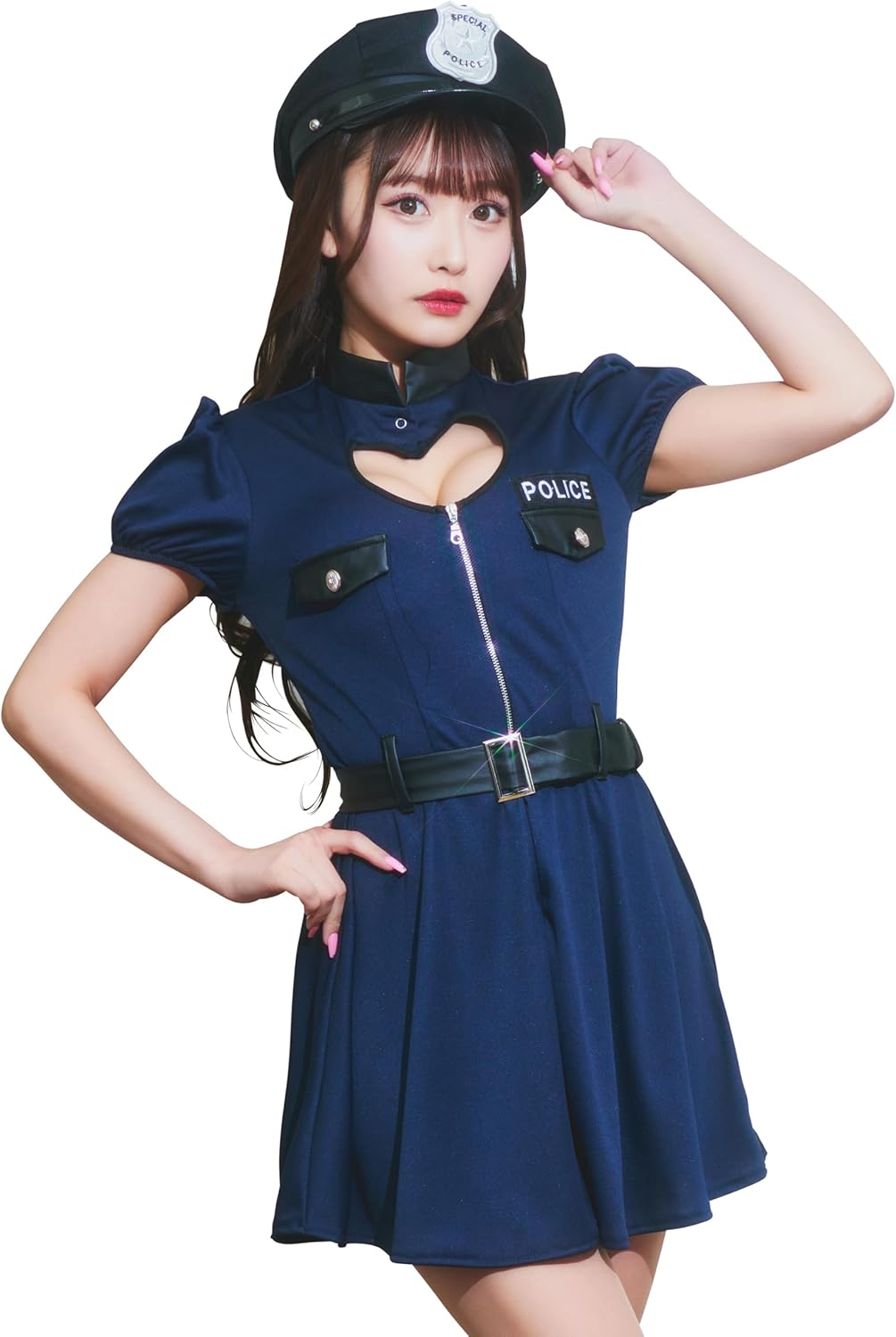 クリアストーン(Clearstone) GLOWHOLIC コスプレ ハロウィン ハートポリス レディース M ネイビー ポリス クリアストーン(Clearstone) GLOWHOLIC コスプレ ハロウィン ハートポリス レディース...