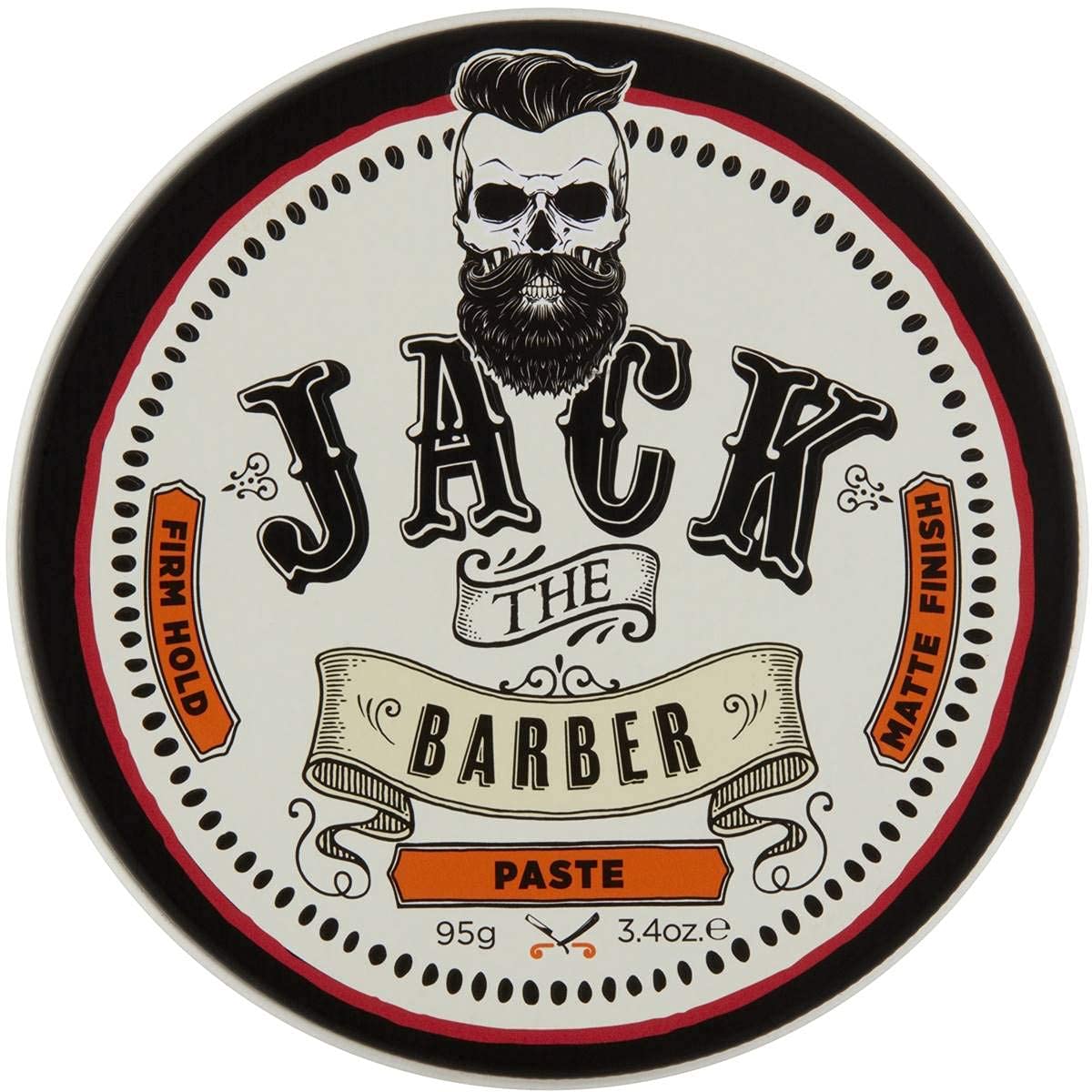 Jack The BarberPaste 95g - Firm Hold - Matte Finish - No Parabens
