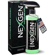 Nexgen Waterless Car Wash 16oz - Ultimate Waterless Car Cleaner - Scratch-Free and High-Gloss Shine - On-the-Go Car Detailing - Car Cleaning Supplies - Ideal for Cars, Trucks, Boats & More!