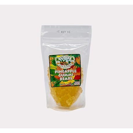 Pineapple Gummies Hawaiian: Ultra Soft and Juicy