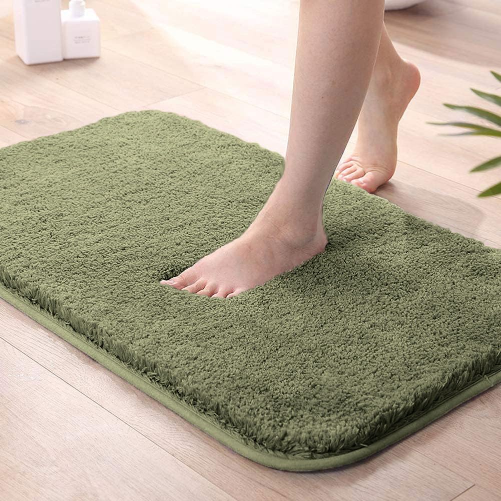Luxe Home Bath Mat Super Soft Non Slip Vegas Mats for Bathroom, Kitchen, Bedroom, and Door (40x60 cm, Green) Pack of 1 (B0BR7L1911) Amazon Price History, Amazon Price Tracker