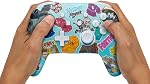 PowerA Enhanced Wireless Controller for Nintendo Switch - Fortnite Sticker Mania, Nintendo Switch - OLED Model, Nintendo Switch Lite, Gamepad, game controller, Bluetooth controller, Officially Licensed, Bonus Virtual Item Included