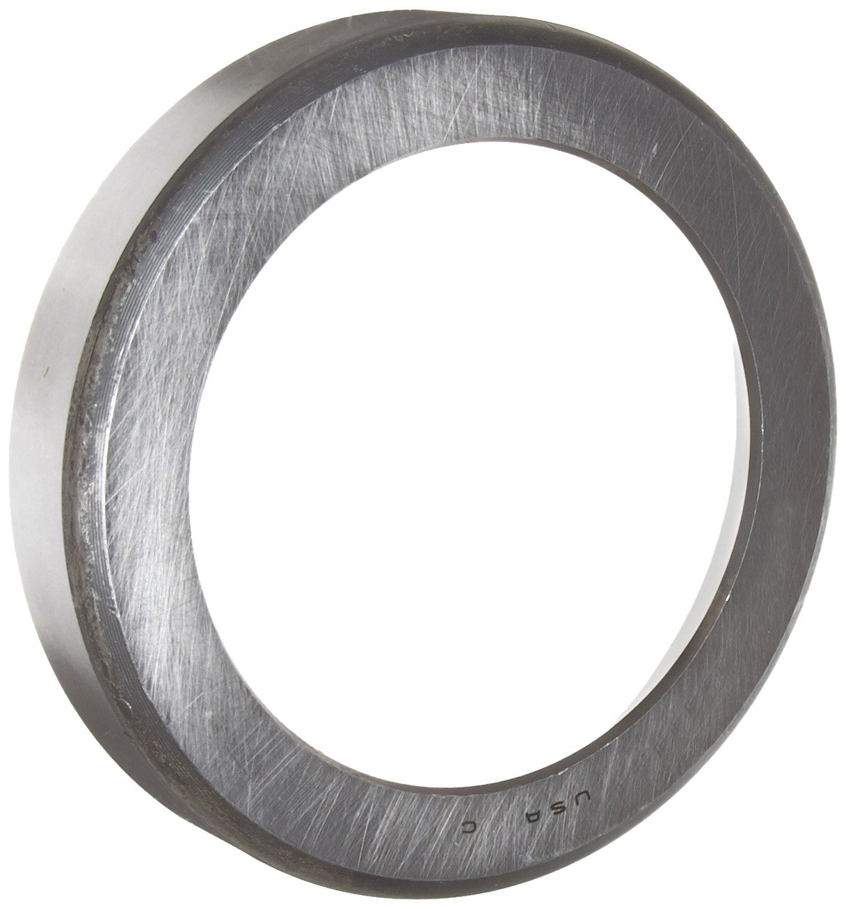 Timken 55437 Tapered Roller Bearing Outer Race Cup, Steel, Inch, 4.375