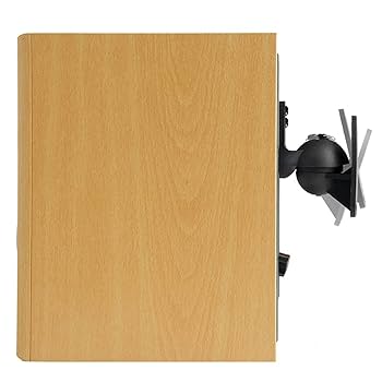 Amazon | VonHaus 万能壁掛けスピーカーブラケット ブラック 2個