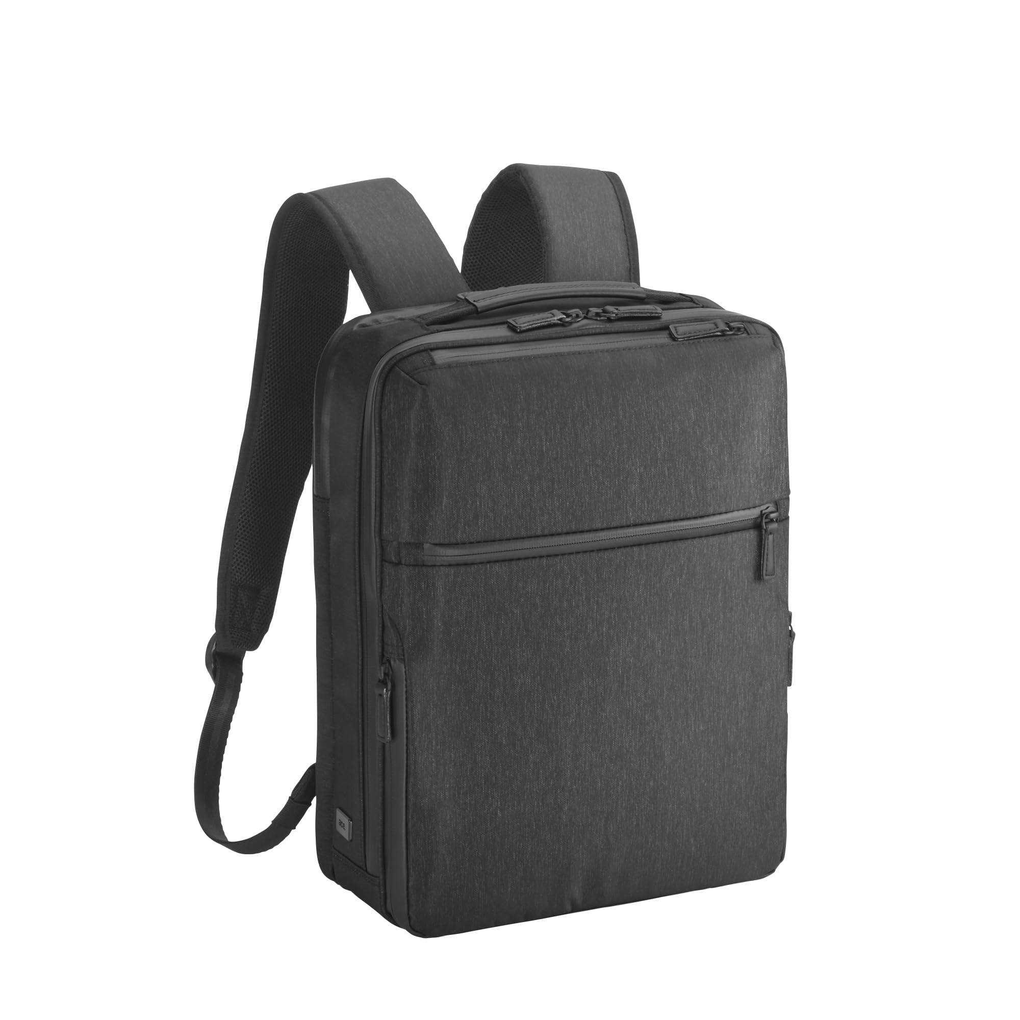 エース ガジェタブル ヘザー ビジネスリュック 13L 2way ブラック　美品 ≪ace.／エース≫ ガジェタブル ヘザー ビジネスリュック