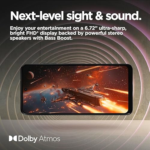 Miniatura 7 de Motorola Moto G15 4G LTE (XT2521-2) 4+128GB Dual Sim GSM desbloqueado Modelo internacional para T-Mobile, Metro PCS, menta, Ultra y telo - (gris)